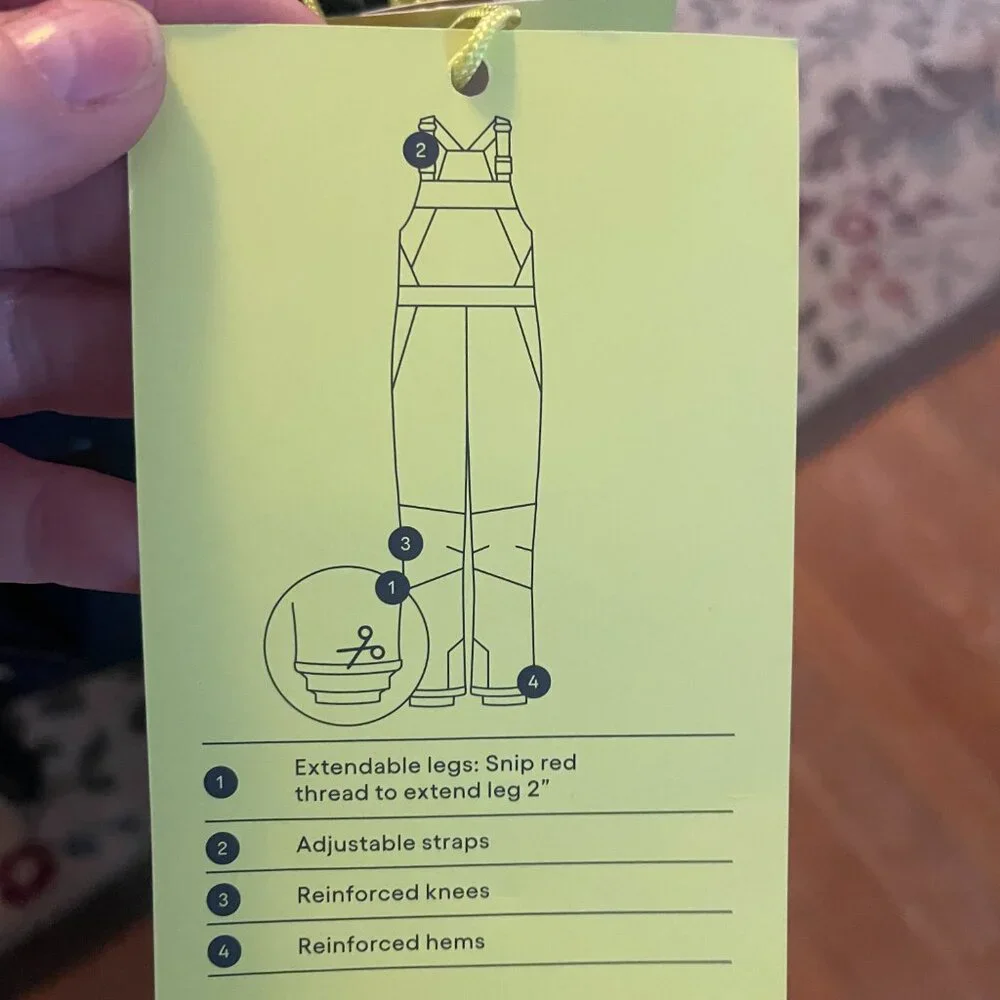 NEW All In Motion - Kids' Waterproof Snow Bib Size Small (6) - Picture 5 of 7